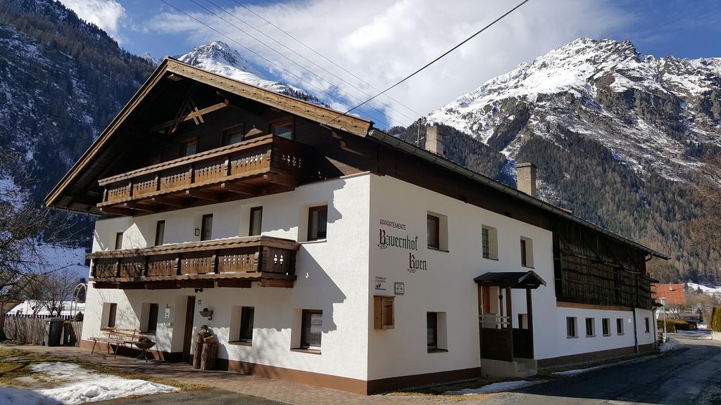 Bauernhof Kuen Villa Längenfeld Exterior foto